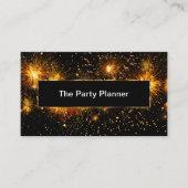 Classy Party Planning Event Planner Visitekaartjes (Voorkant)