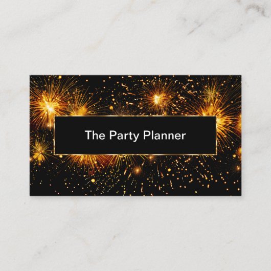 Classy Party Planning Event Planner Visitekaartjes (Voorkant)