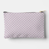 Classy Pastel Violet Roze Gingham Controleer patro Etui (Achterkant)
