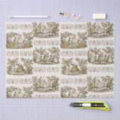 Classy Pastorale Dans Beige Tissuepapier (Craft)