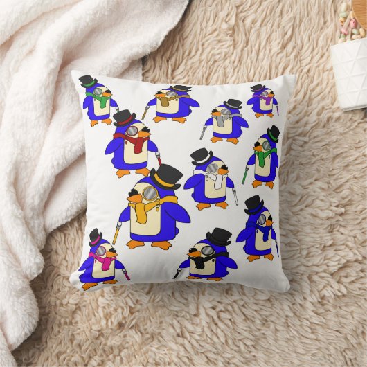 Classy Penguins Kussen (Deken)