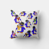 Classy Penguins Kussen (Voorkant)