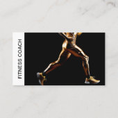 Classy Personal Fitness Coach Thema Visitekaartje (Voorkant)