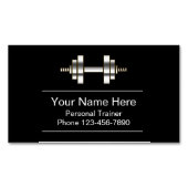 Classy Personal Trainer Zakelijke Magneten (Voorkant)