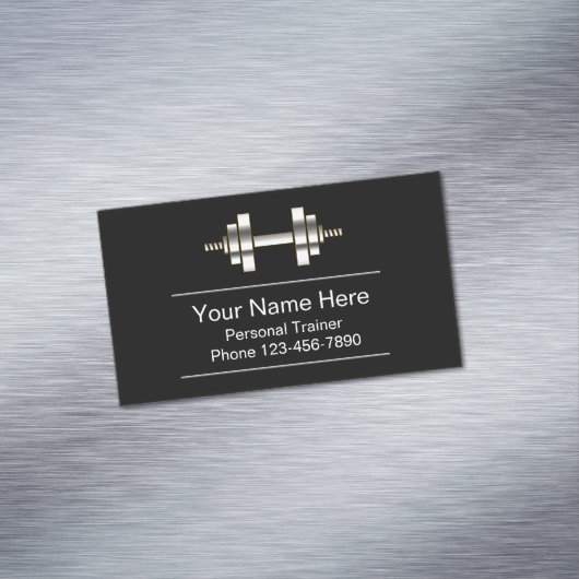 Classy Personal Trainer Zakelijke Magneten (Voorbeeld)