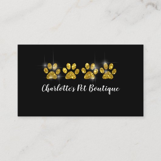 Classy Pet Boutique Visitekaartjes Design (Voorkant)