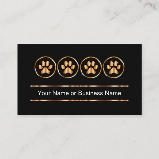 Classy Pet Care Services Visitekaartjes (Voorkant)