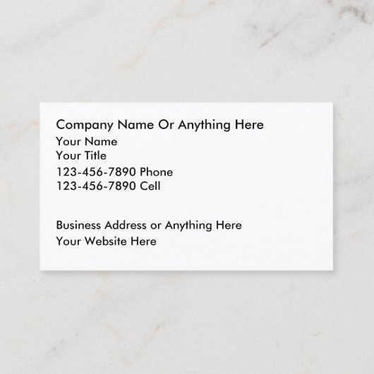 Classy Pet Care Services Visitekaartjes (Achterkant)