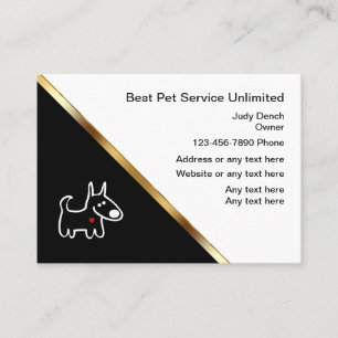 Classy Pet Care Visitekaartjes
