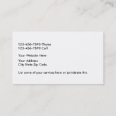 Classy Pet Care Visitekaartjes (Achterkant)