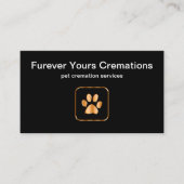 Classy Pet Cremation Services-Visitekaartjes Visitekaartje (Voorkant)