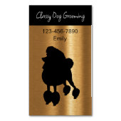 Classy Pet Grooming Magnetische Visitekaartjes Magnetisch Visitekaartje (Voorkant Verticaal)