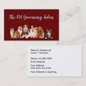 Classy Pet Grooming Salon Visitekaartjes Nieuw (Voorkant / Achterkant)