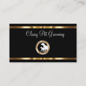 Classy Pet Grooming Service Visitekaartje (Voorkant)