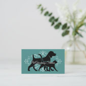 Classy Pet Grooming Visitekaartje (Staand voorkant)