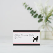 Classy Pet Grooming Visitekaartjes (Staand voorkant)