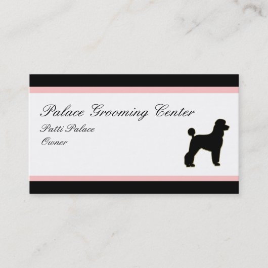 Classy Pet Grooming Visitekaartjes (Voorkant)