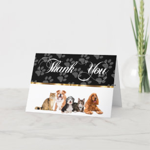 Classy Pet Rescue of Vereniging Dank u kaarten