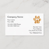 Classy Pet Salon Visitekaartjes (Achterkant)