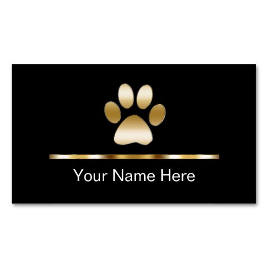 Classy Pet Service Magnetisch Visitekaartje (Voorkant)