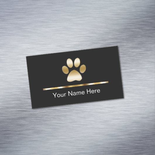 Classy Pet Service Magnetisch Visitekaartje (Voorbeeld)