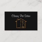 Classy Pet Service-Visitekaartjes Visitekaartje (Voorkant)