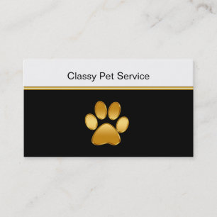 Classy Pet Service-Visitekaartjes Visitekaartje