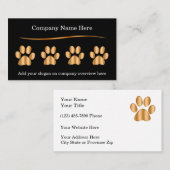 Classy Pet Service-Visitekaartjes Visitekaartje (Voorkant / Achterkant)