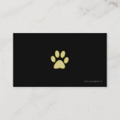 Classy Pet Theme Visitekaartje (Achterkant)