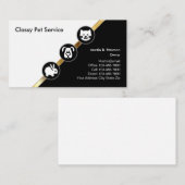 Classy Pet Theme Visitekaartje (Voorkant / Achterkant)