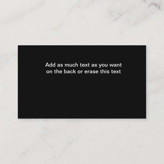 Classy Pet Visitekaartjes (Achterkant)