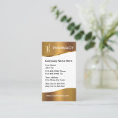 Classy Pharmacy Visitekaartjes Design (Staand voorkant)