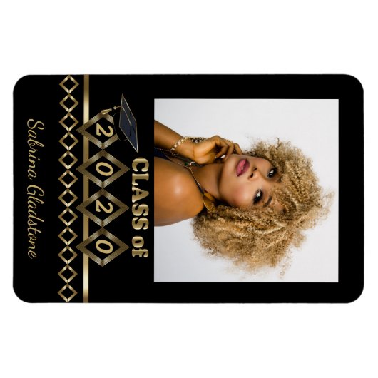 Classy Photo Afstuderen - 20XX Magneet (Horizontaal)