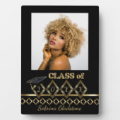 Classy Photo Afstuderen Plaque Fotoplaat (voorkant)