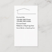 Classy Photo Real Estate Classy Visitekaartjes (Achterkant)