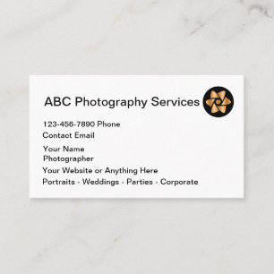 Classy Photography Services Fotograaf Visitekaartje