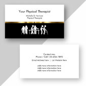 Classy Physical Therapist Design Visitekaartje