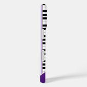 Classy Piano Keys | Koninklijk paars Case-Mate iPhone Case (Achterkant / Rechts)