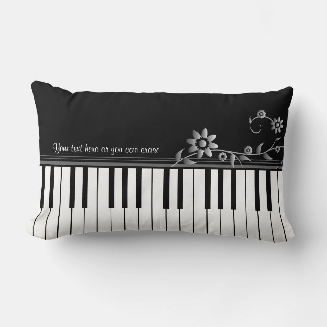  Classy Piano Pillow Kussen (Voorkant)