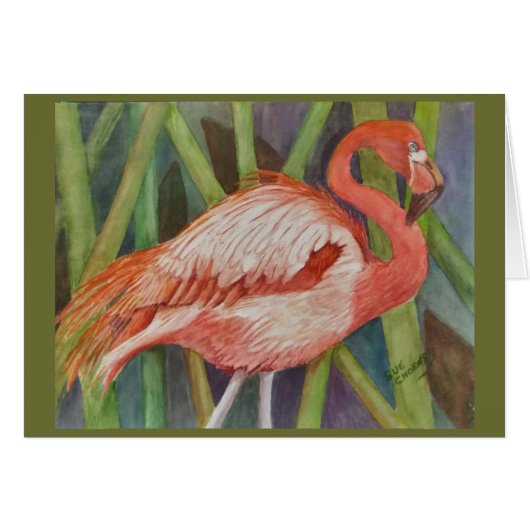 CLASSY PINK FLAMINGO (Voorkant Horizontaal)
