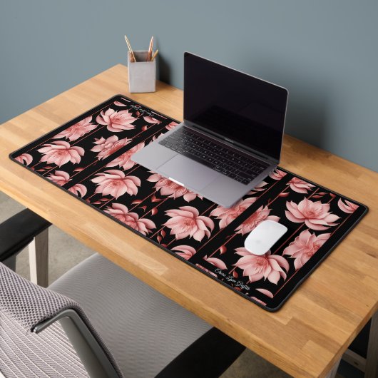 Classy Pink Lotus Desk Mat (Kantoor 2)