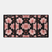 Classy Pink Lotus Desk Mat (Voorkant)