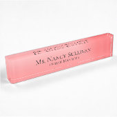 Classy Pink Ombre Naambordje