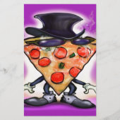 Classy Pizza Briefpapier (Voorkant)