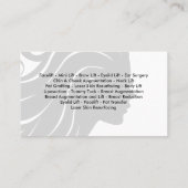 Classy plastisch chirurg visitekaartje (Achterkant)