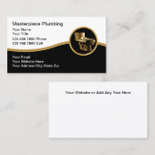 Classy Plumbing Service Loodgieter Visitekaartje (Voorkant / Achterkant)