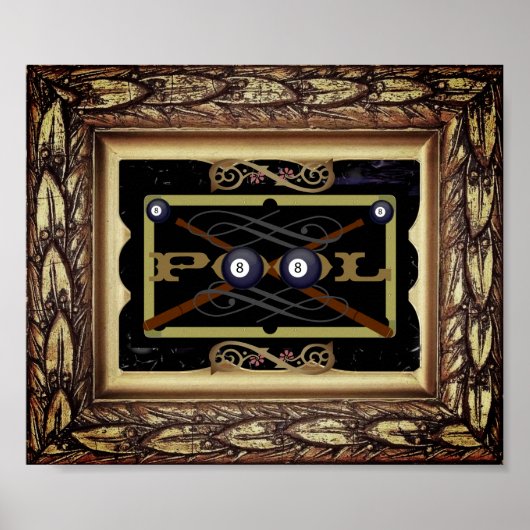 Classy Pool (Hall) Decor Poster (Voorkant)
