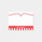Classy Poppy Red met DIY-tekst Post-it® Notes (Voorkant)