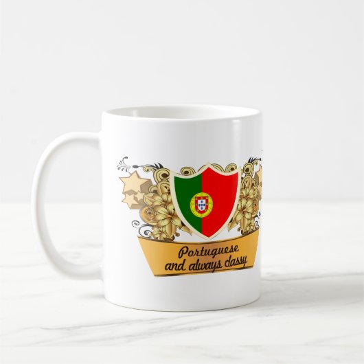 Classy Portugees Koffiemok (Links)