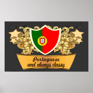 Classy Portugees Poster